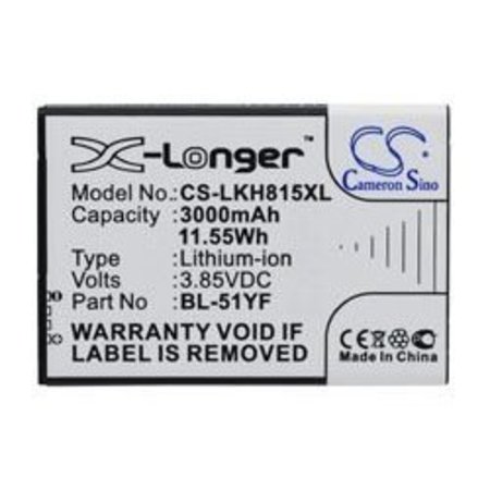 Replacement For CAMERON SINO, CSLKH815XL -  ILC, CS-LKH815XL